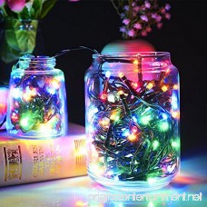 Solar String Lights Litom 100 LED Multi-color Decorative Lights Outdoor Lights with 8 Modes Waterproof Ambiance Lighting for Patio Lawn Home Wedding Christmas Party Thanksgiving Black Friday - B01B2Q9TS4