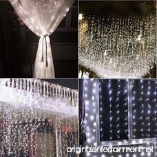 String Lights Bienna UL Listed Plug In 200 LED 100 ft/30M Multi Color Starry Fairy Lighting [8 Modes] [Waterproof] for Bedroom Outdoor Indoor Patio Home Christmas Xmas Holiday Wedding Party-Cool White - B075S2WWP8