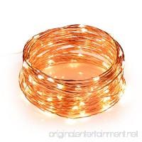 Toplus LED String Lights  Waterproof Fairy String Lights 100 Leds 33ft Starry String Lights USB Powered Copper Wire Lights for Bedroom  Patio  Party  Wedding  Christmas Decorative Lights (Warm White) - B01MCV4WQK