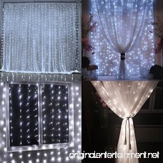 TORCHSTAR 18W Window Curtain Light Icicles Christmas Fairy Light 5000K daylight Extendable 300 LEDs 8 Modes Decorative Starry Light for Festival/Wedding/Party/Garden - B01FFK4KP0