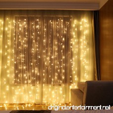 YULIANG Led Curtain Lights 300led 3m3m/9.8Ft9.8Ft Christmas Curtain String Fairy Lights for Home Garden Kitchen Outdoor Wall Party Wedding Window Decorations 110v Us Plug - B01I95U598
