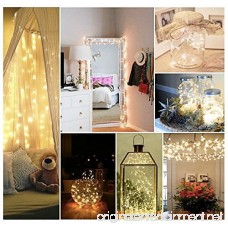 ZG&HY Solar String Lights 2 Pack 100 LED 8 Modes Copper Wire Fairy Lights Waterproof Outdoor String Lights Indoor/Outdoor Gardens Patio Wedding Bedroom Christmas Party Decoration¨Warm White - B07F7CJTGS