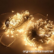 ZOIC 500 LEDs Christmas Wedding Party Fairy String Lights Lamp 100M(328feet) 8 Modes 31V Memory Function Warm White - B01DU4ROZQ