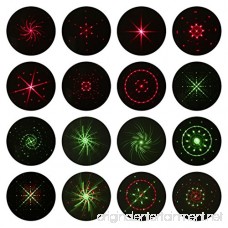 Christmas Laser Lights Outdoor Projector lights Auto-Timer Waterproof Red and Green Laser Light Energy-saving Creating a Twinkling Star World Show Garden Spotlight For Xmas Holiday Party Landscape - B075M5L73Z