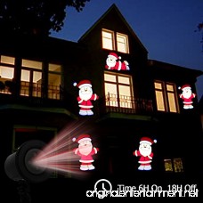 Christmas LED Projector Light by Kshioe Santa Claus Star Light Christmas Lighting Indoor Outdoor Decorating Lamp for Xmas Party Patro Lawn Yard Garden Decoration 209L - B074TBJLZN