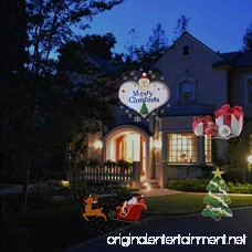 [Christmas Party LED Projector Light] GroGou Film LED Projector Lights Moving Rotating Landscape Lamp with 16 Pattern Lens for Halloween (2) Christmas (5) Other Holiday/Celebrations (9) - B075MYRFR5