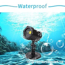 Christmas Projector Lights-12 Pattern IP65 Waterproof Outdoor Projection Lights for Christmas Halloween Holiday Party and Various Parties with Different Atmosphere(Black-2) - B07715X5KS