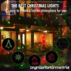 Christmas Projector Lights Christmas Snow Lights LED Snow Lights Christmas Outdoor Landscape Light - Kabeier Decorative Christmas Dynamic Projector 12 Pattern Card Slide Christmas Party Light - B075XRQB7Y