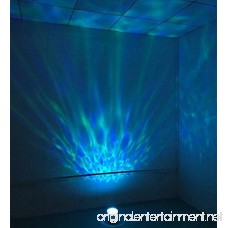 Elecstars Ocean Wave Projector Multicolor Ocean Wave Projection LED Lamp Night Light Projector Music Player Room Decor for Baby Kids and Adults Nursery Living Room and Bedroom - B07D3P8Y8V