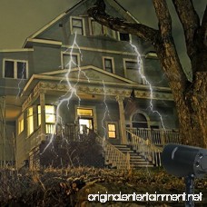 FSLights Halloween Lights Projection Thunderbolt Lightning Projector with Sound Cool Scene Funny Gifts Decorative Lighting Landscape Projector Lamp for Patio Garden Lawn Decoration - B07DW6WNTM