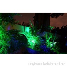 Green Laser Light Projector by BlissLights Commercial Grade Indoor or Outdoor Laser Star Spotlight Includes Wireless Remote 16 LED Accent Colors Timer Stake and Thousands of FireFly Pinpoints - B01BFDVAWM