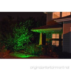 Green Laser Light Projector by BlissLights Commercial Grade Indoor or Outdoor Laser Star Spotlight Includes Wireless Remote 16 LED Accent Colors Timer Stake and Thousands of FireFly Pinpoints - B01BFDVAWM