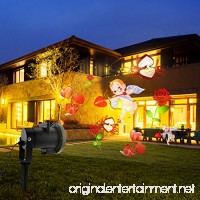 Holiday Light Projector  LED Projector Lighting Landscape Spotlight Upgrade 16PCS Pattern Remote and IP65 Waterproof Xmas Projector Landscape Lighting Lamp for Christmas Valentines Party Dec - B076ZGZHYR