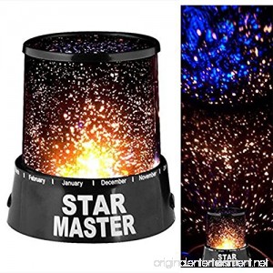 Kanical LED Starlight Projector Lamp Colorful Sky Star Romantic Starry Night Light for Kids Bedroom Home Decoration - B0788L34VN