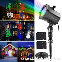 Led Christmas Light Projector  FengNiao led projector light show with 12 Switchable Patterns  Waterproof Outdoor led projection light for Christmas  Halloween and Other Holiday - B0759FRYZC