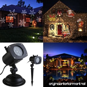 LEORX Light Projector 12 Pattern for Birthday Party Patio Lawn Yard and Garden Decoration - B01J1HPKOS