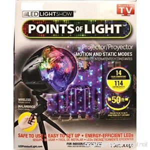 Lightshow 18937 Christmas Projection Points of Light with Remote - B076XQRR1C