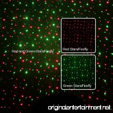 Outdoor RGB Dynamic Firefly Laser Projector & Starry Laser Lawn Light with Wireless Remote Multi-Mode Optional Timing Functions IP65 Waterproof for Patio Lawn Garden Landscape (Red and Green) - B077G3B8BY