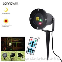 Outdoor RGB Dynamic Firefly Laser Projector & Starry Laser Lawn Light  with Wireless Remote  Multi-Mode Optional  Timing Functions IP65 Waterproof  for Patio  Lawn  Garden  Landscape (Red and Green) - B077G3B8BY