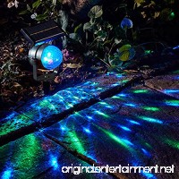 Solar-Powered LED Rotating Colourful Projection Lamp Sound Sensor Magic Ball Yard Garden Festival Wedding Decoration - B07CTMMM7V