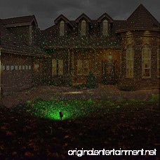 SOLLED Laser Christmas Lights 10 Modes Star Projector Lamp Waterproof Landscape Spotlight for Indoor Outdoor Patio/Garden/Yard Wall Light Decoration - B01NGT5ENK