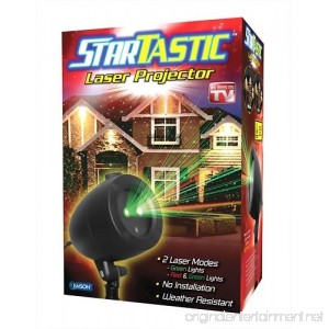 StarTastic 1827 Holiday Laser Light Show Static Features As Seen on TV - B076BCJMQL