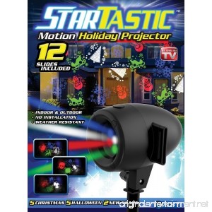 Startastic Holiday Laser Lights Christmas Projector Movie Slide 12 Modes As Seen on TV! - B071PDSDF8