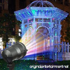 Tepoinn Christmas Laser Lights Waterproof Outdoor IP65 Star Projector with Wireless Remote Control for Seasonal Decoration Wedding Home Party Garden DJ Disco - B017NLO6J4
