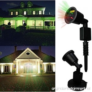 Valentine's Light DRILLPRO Waterproof Red & Green Laser Light - Outdoor Star Projector Landscape Projector Holiday Landscape Light for Patio Lawn Holiday Decoration(Romantic and Sweet Atmosphere) - B01LAWRD7Y
