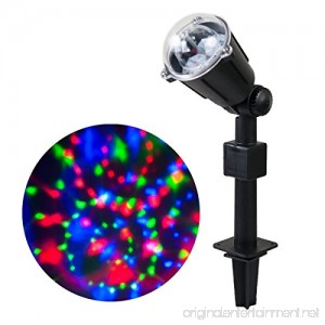 WED Rotating Kaleidoscope LED Projector Lights Waterproof Christmas Landscape Spotlight Projection LED Light Show for Indoor Outdoor Home Garden Wall Party Holiday Decoration - B01LQ1LHZS