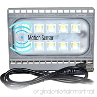 30w Led Flood Light with Motion Sensor Built-in Motion Sensor Super Bright 3000lm Ac110v 5500k Ip65 Waterproof with US 3 Plug Outdoor Security for Entryways Stairs Yard and Garage - B07DCH5THW