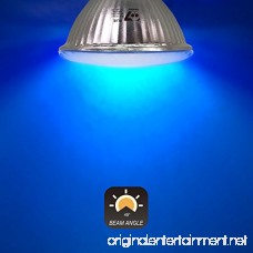 7Pandas Indoor/Outdoor 14W LED PAR38 W/Blue Light Waterproof Flood Light Bulb Glass Body 90W Halogen Equivalent 1200 LM ETL Listed Pack of 4 - B0788HPKLV