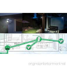 Arlo Smart Home Security Light. Wireless Weather Resistant Motion Sensor Indoor/Outdoor Multi-colored LED Works with Amazon Alexa | 2 Light Kit camera not included (ALS1102) - B078L1FZXS