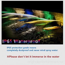 （Big Sale） 10W RGB LED Flood Lights Waterproof Outdoor Color Changing LED Security Light with Remote Control Dimmable Wall Washer Lights with US 3-Plug - B072N3148V