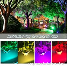 （Big Sale） 10W RGB LED Flood Lights Waterproof Outdoor Color Changing LED Security Light with Remote Control Dimmable Wall Washer Lights with US 3-Plug - B072N3148V