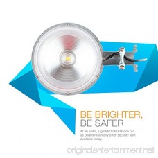 Brightech – LightPRO LED Yard Light – Brightest & Most Cost-Effective Security Light on the Market – 56 Watts – Dusk to Dawn Photocell Outdoor LED Wall Mount Barn Light & Area Lighting Floodlight - B01J92SBUK