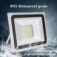 CSHITO 100W LED Flood Lights Outdoor Waterproof IP65 9000LM Daylight White(6000-6600K) Wall Washer Light Super Bright Security Lights for Garden Yard Stadium Factory Warehouse Square Billboard - B077BP34H4