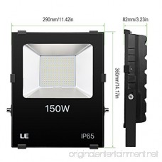 LE 150W 16500lm Super Bright Outdoor LED Flood Lights Daylight White 5000K Waterproof IP65，Security Lights Floodlight (ETL Listed) - B00JB12K98