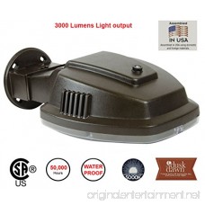 LED Outdoor Security Down Light 3000 Lumen Dusk to Dawn Very Bright white light - B01AFP170G