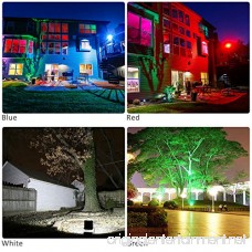 LEDMO RGB LED Flood Light 50W Outdoor Color Changing Light Waterproof LED Security Light with 24Keys Remote Control Dimmers Wall Washer Light LED Floodlight - B073B3Z3X7