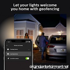 Philips Hue Ludere White Outdoor Security Light (Philips Hue Hub Required) Smart Outdoor Wall Fixture and 2 Hue White PAR38 LED Smart Bulbs Works with Alexa Apple Homekit and Google Assistant - B07D8B2YSM