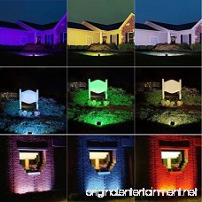 RGB LED Flood Lights T-SUNRISE 100W Super Bright Outdoor Security Wall Light Remote Control RGB Color Changing IP65 Waterproof with US Plug for Garden Yard Warehouse Sidewalk - B01N1S6D8K