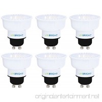 Viribright 750099-6 MR16 35W Equivalent LED Light  Warm White 2700K  GU10 Base  Wide Flood 115° Beam Angle  (Pack of 6)  Dimmable  Cool White  6 Piece - B078J2N78P