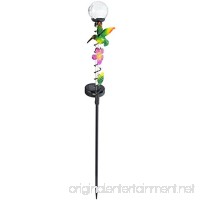 Four Seasons Courtyard  Solar Stake Light  Motion Lights On The Stake & A Color Changing Ball On The Top - B01I3D7JZE