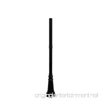 Gama Sonic Imperial Lamp Post  79-Inch Height  Black Finish #GS-97SP - B0010W2XS4
