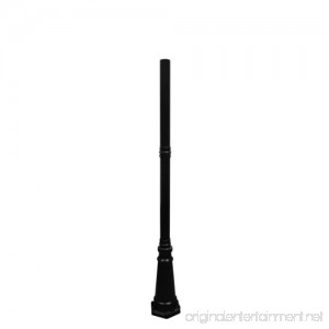 Gama Sonic Imperial Lamp Post 79-Inch Height Black Finish #GS-97SP - B0010W2XS4