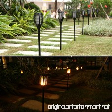 AICEDA Solar Lights Waterproof Flickering Flames Torches Lights Outdoor Landscape Torch Light Dancing Flame Lighting LED Flickering Tiki Torches Light for Garden Patio Deck Yard Driveway(Pack of 2) - B0727YBCDR