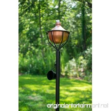 Dusq All-In-One Citronella Garden Torch Modern Copper Finish (Set of 2) - B076DHB61S