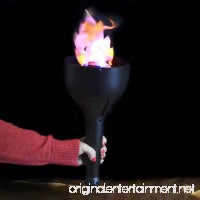 Flame Light Burning Torch 4-in-1  Battery Operated  Fake Fire  Artifical Flame  Realistic Silk Flame  Halloween  Theater  Mood Lighting  LED - B016QVPERU