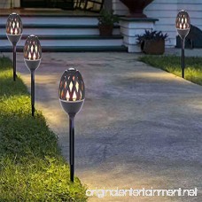 FVTLED 2 Pack Path Torches Dancing Flame Lighting Waterproof Flickering Flames Outdoor Landscape Decoration Lighting Table Lamp for Garden Patio Deck Yard Driveway Wedding Bar Salon Party Camping - B075CFQ5WW